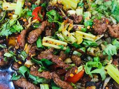 泡椒牛肉丝-杨三孃跷脚牛肉(美洲花园店)
