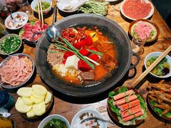 脑花-四小区火锅·巷子里的重庆火锅(花照壁店)