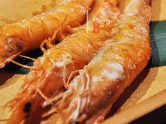 盐焗大虾-明洞阿姨·韩式酱蟹烤肉·创意料理(三元桥店)