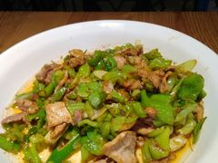 辣子炒土猪肉-滇铺子·云南特色菜·第九届野生菌美食节(东风东路c86店)