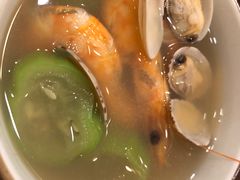 丝瓜海鲜锅-松子料理(亮马桥店)