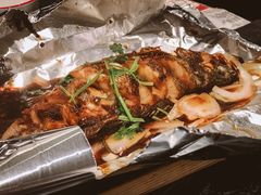 酱烤活鲈鱼-新白鹿餐厅(虹桥南丰城店)