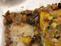 豆皮里的糯米和馅-老通城豆皮大王(吉庆街店)