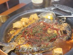 -探鱼·鲜青椒爽麻烤鱼(西南商都店)