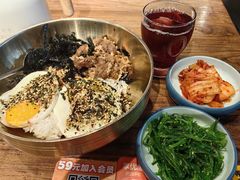 -明洞阿姨·韩式酱蟹烤肉·创意料理(三元桥店)