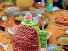 红豆抹茶雪山冰-楠火锅(龙阳广场店)