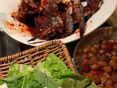 -草家酱蟹炭火烤肉店(珲春南路一店)