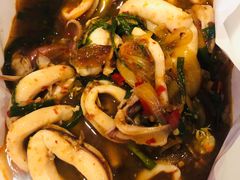辣炒鱿鱼-兰坡海鲜市场