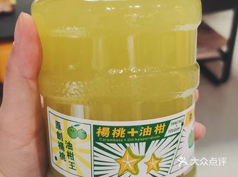 主打油柑汁,一种没见过的水果。