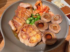 意式鳀鱼酱碳烤黑猪肉-TAIFORKS 大福食堂·山葵烤肉料理·拌饭(宝安店)