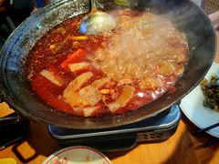 -干老庆贵州留一手烤鱼·地摊火锅(财经大学店)