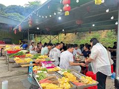 -牙山果园·烧烤野炊·钓鱼团建·烤全羊