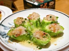 樱花虾蒸丝瓜-德胜轩正宗顺德菜(宝安沙井会展中心店)