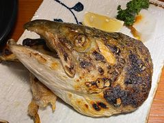 烤三文鱼头-鳗鱼家·深夜食堂(军博店)