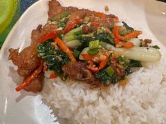 椒盐猪扒饭-荣发茶餐厅(龙琛路店)