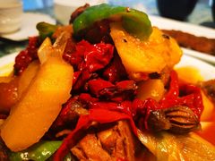 新疆大盘鸡-巴扎美食·新疆菜·西域歌舞表演餐厅(新疆大厦店)
