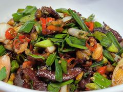 大蒜辣椒腊牛肉-红旗大食堂(君悦紫园店)