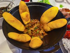 茄子饼-洪福龙虾