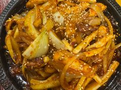 -明洞阿姨·韩式酱蟹烤肉·创意料理(三元桥店)