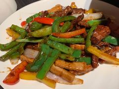 黑椒杏鲍菇炒牛柳-鹊玥·粤菜小馆(汇智国际商业中心店)