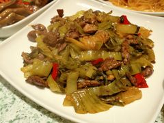 酸菜炒鸡什-满得意茶餐厅·顺德家常菜·港式经典(大良店)