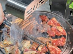 -围炉肉舍•炭烤活鳗•丹东海鲜烤肉(步行街店)