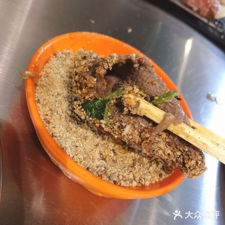 有点老，不过我烤的牛肉真是棒呀，冷面味道也不错