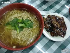 清炒猪肝面-富源春面馆(四川北路店)