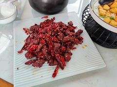 干香雪花牛肉粒-云禾壹海景庄园餐厅