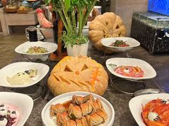 -松山湖凯悦酒店·Café自助餐厅·周末火舞秀表演