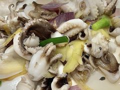白灼鱿鱼-桥东喜碧海鲜街(水东街店)