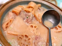 莲藕杂骨汤-俭朴菜(鲁磨路店)