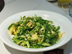 东北蒜苗炒蛋-苏师傅菜馆(上沙店)
