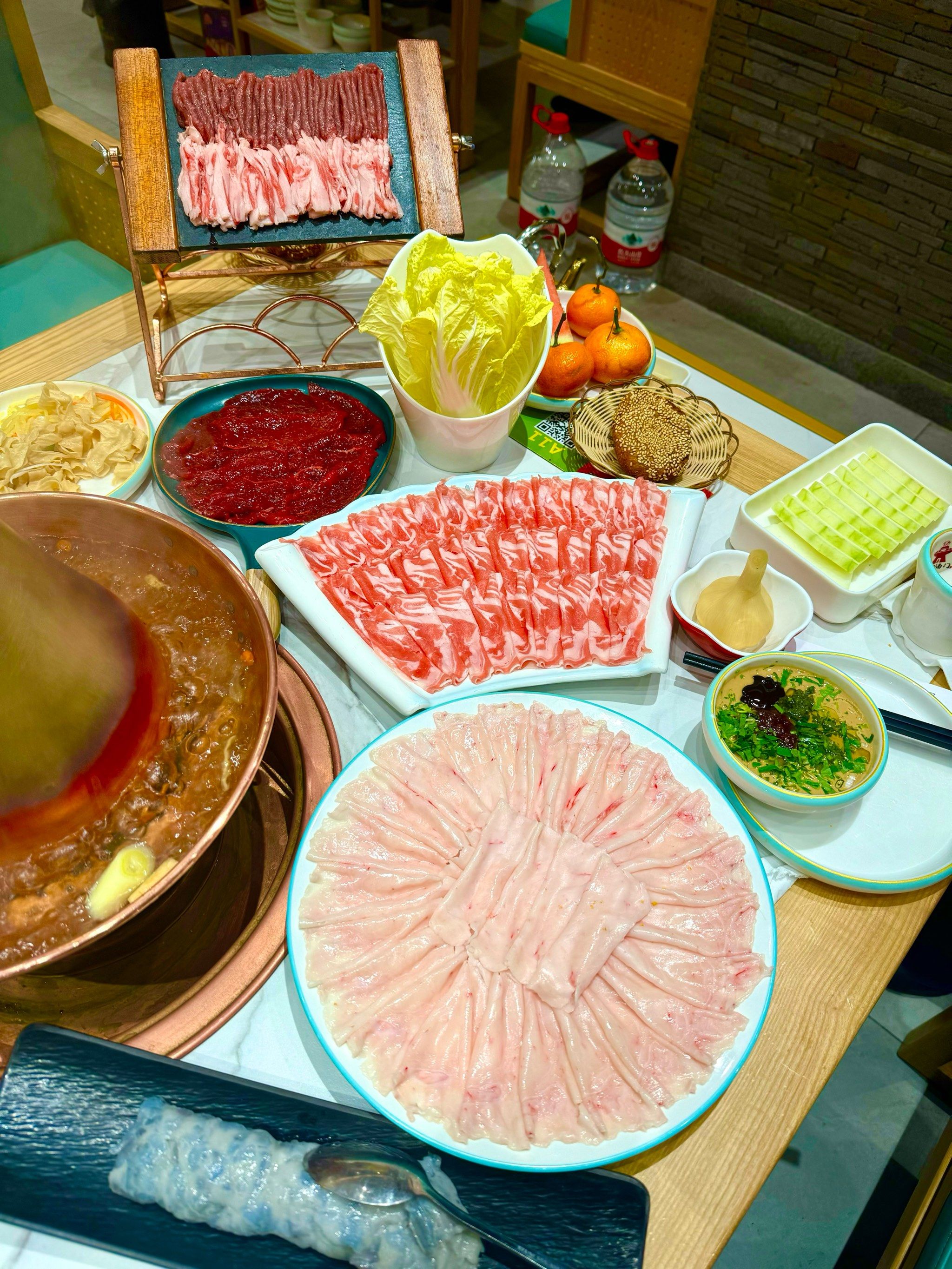 石家庄!大冷天的就该吃铜锅涮肉