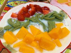 士多啤梨芒果绿茶拉面-甜心妈妈·榴莲星级糖水(北京路总店)