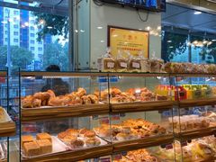 面包甜点陈列柜-新侨三宝乐面包店(崇文门店)