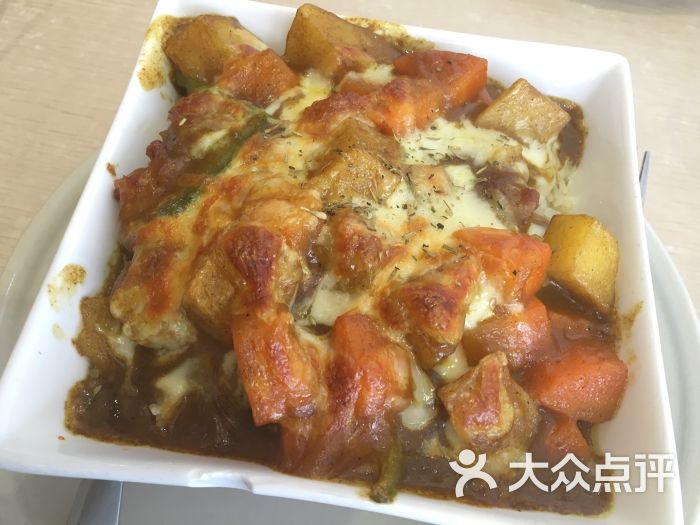 雪頂咖喱雞扒焗飯