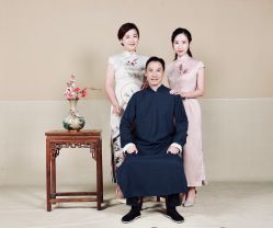 -时光纪亲子全家福照相馆(静安店母女写真父母纪念照)