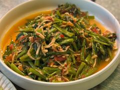 酸笋炒空心菜-浩海火烧云傣家菜(京广店)