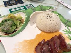 港式蜜汁叉烧饭-香港威特瑞茶餐厅(小白楼音乐厅店)