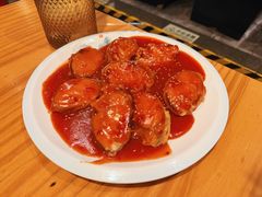 鲜虾酿茄盒-锦尚阁烤鱼•天津菜(宣武门胡同店)