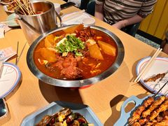 -街角等你.大连海鲜烧烤.经典铁板海鲜串(西安路店)