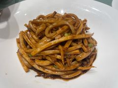 茭白炒鱿鱼-西贝海鲜汇(槐安路店)