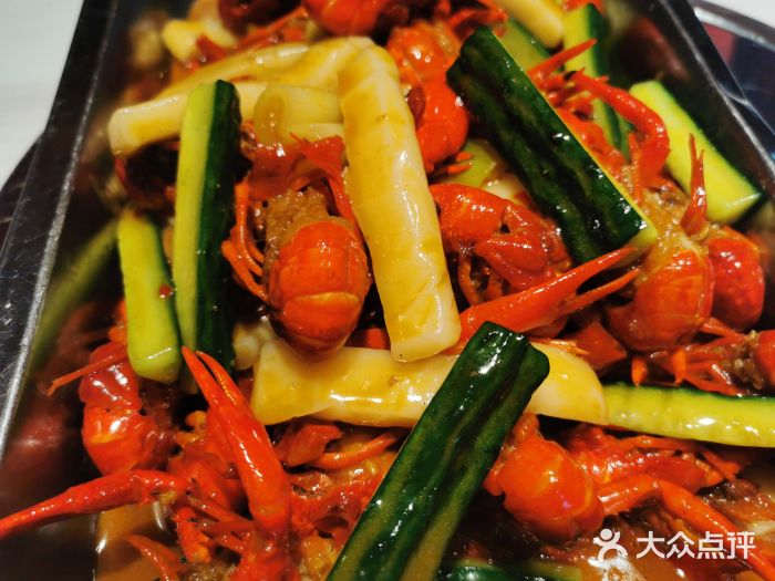 香蟹园金湖龙虾(金磐路旗舰店)香辣年糕小龙虾图片