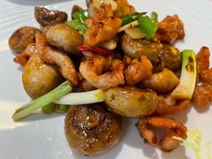 香煎口蘑脆爽肉-周三的情书花园餐厅(江北店)