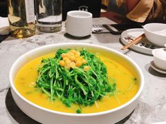 豆汤浸豆苗-渔语鱼新川菜Bistro(万象天地店)