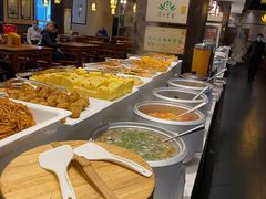 自助取餐区-清心素食自助餐厅(夫子庙店)