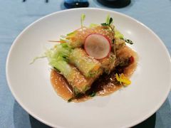 搓椒麻酱果蔬米卷-南堂館川菜文化餐厅(天府店)
