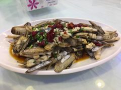 蛏子葱油-渔中舟海鲜大排档(普陀沈家门店)