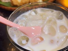荔枝冰豆浆-Bun Dau Homemade